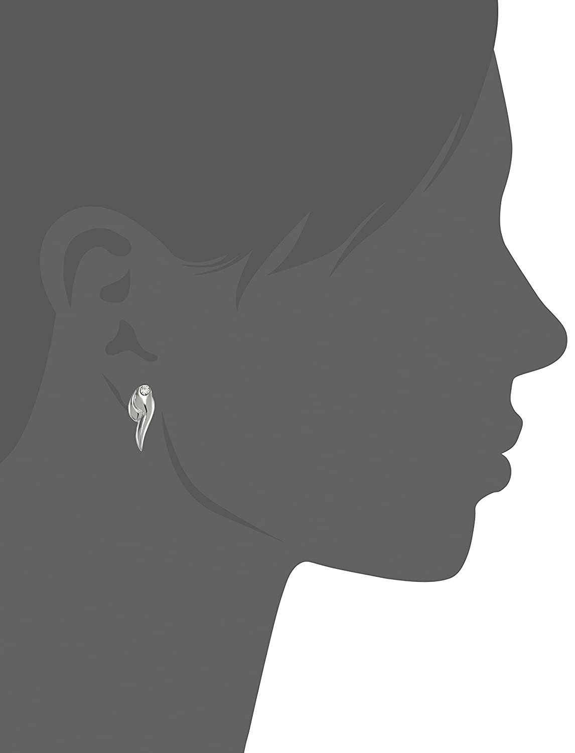 Visit the W | S WITHLOVE SILVER Store WithLoveSilver 925 Sterling Silver Charm Angel Wing Stud Earrings